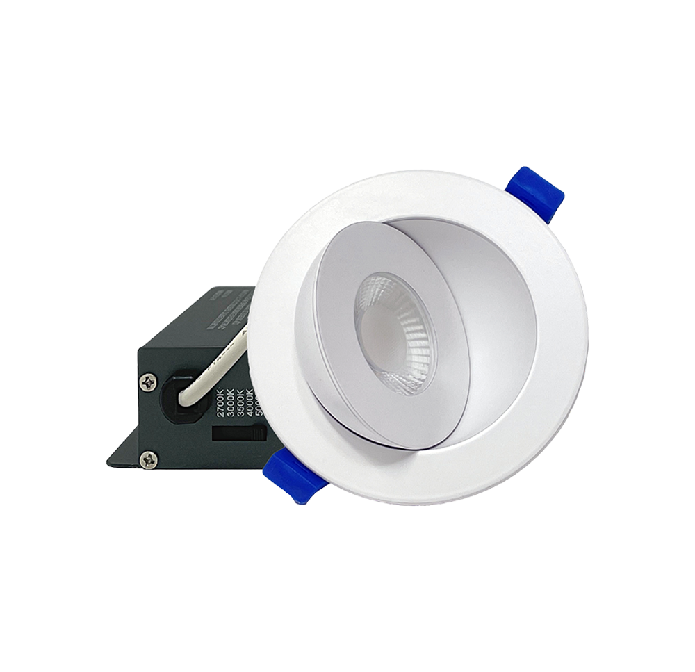 3.5″ 5CCT LED Gimbal Recessed Fixture Round