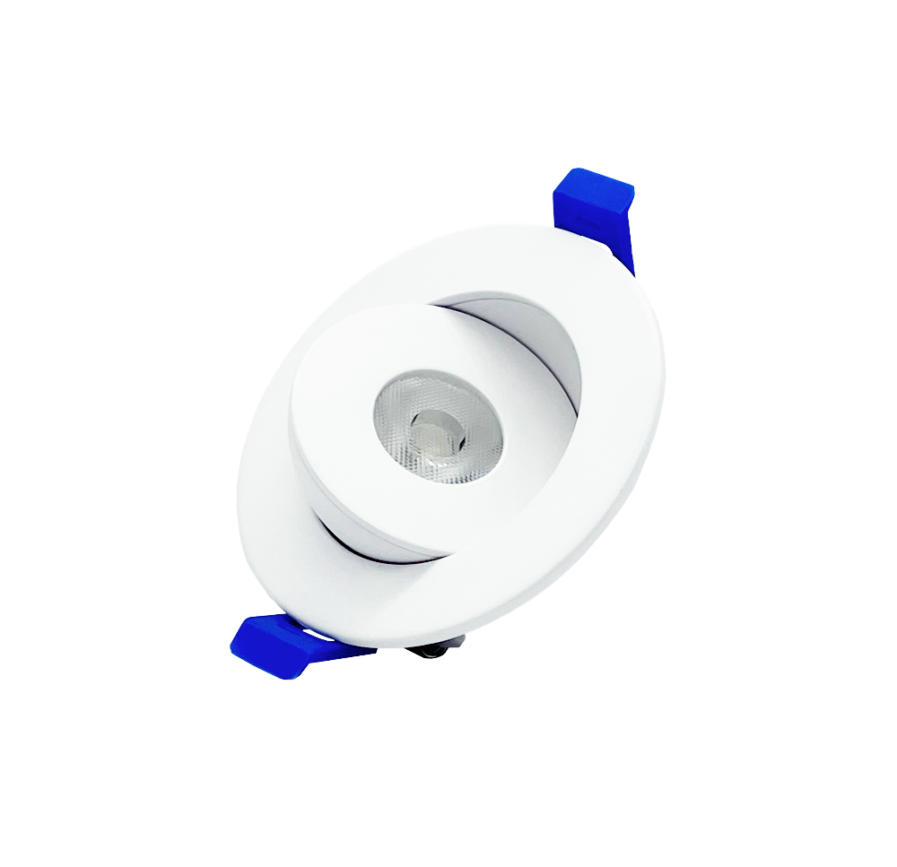2″ 5CCT LED Gimbal Recessed Fixture Round
