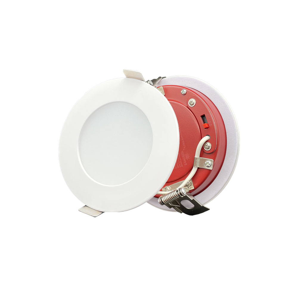4″ LED Slim Panel Round – Fire Rated