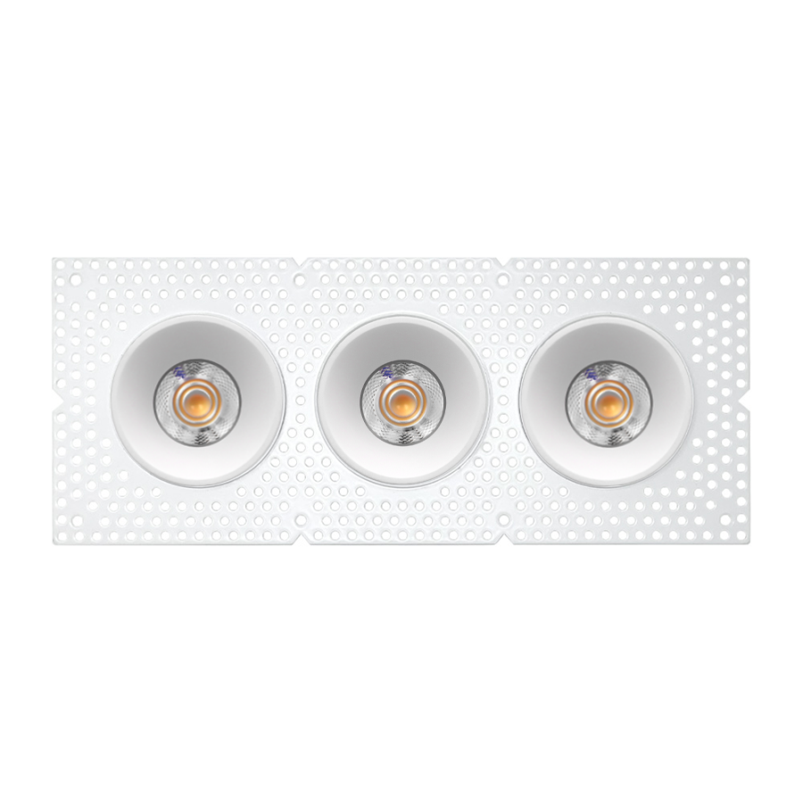 3″ LED Trimless_Triple Round