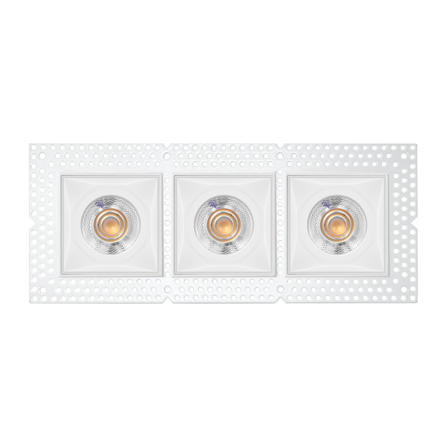 3″ LED Trimless_Triple Square